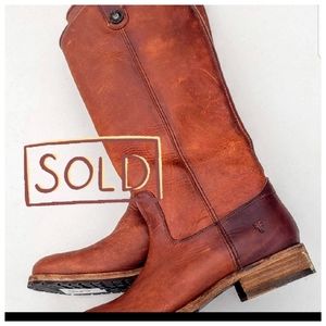 Frye leather Melissa Riding Boots